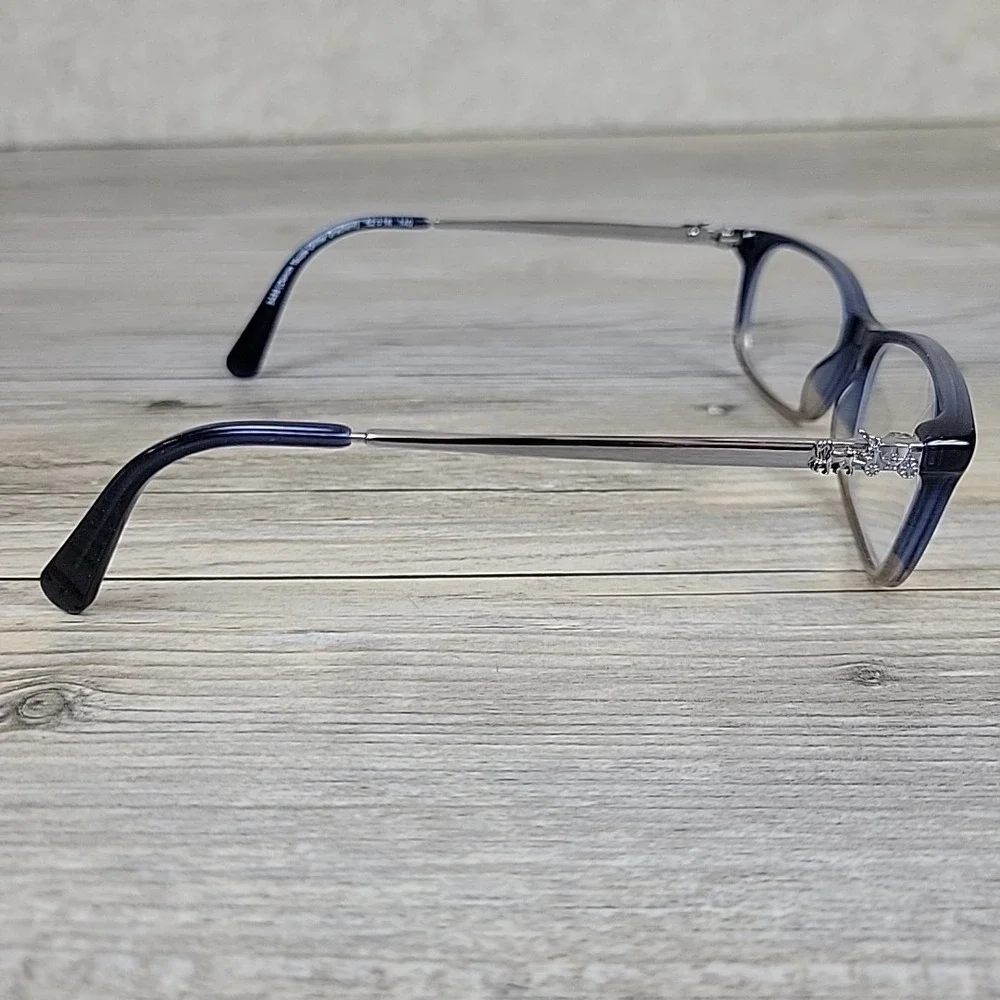 COACH NEW YORK HC6110 5489 Denim Taupe Glitter Gradient Eyeglass Frame 52-16-140